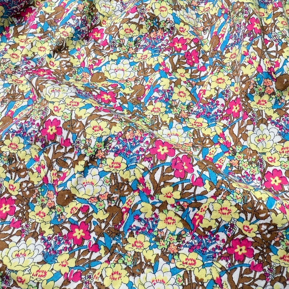 PINK Victoria's Secret Y2K Stretchy Floral Corset Dress Spaghetti Strap S Summer - Picture 5 of 11